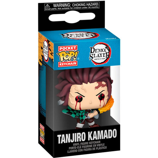 LLAVERO POCKET POP DEMON SLAYER KIMETSU NO YAIBA TANJIRO KAMADO image 0