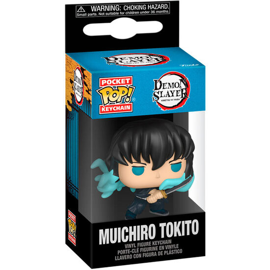 LLAVERO POCKET POP DEMON SLAYER KIMETSU NO YAIBA MUICHIRO TOKITO image 0