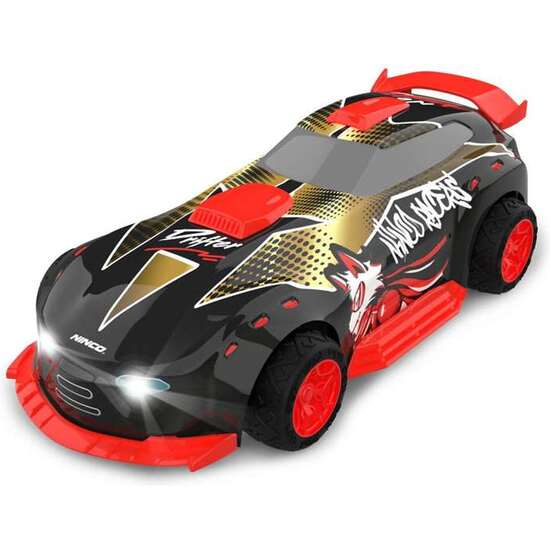 COCHE RADIO CONTROL DRIFTER CON BATERÍA RECARGABLE Y LUCES. BATERIA 2.4 GHZ. image 1