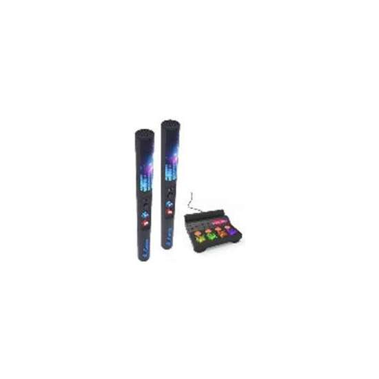 BAQUETAS DE BATERÍA INHALAMBRICAS CON ALTAVOZ, LUZ Y SONIDO image 0