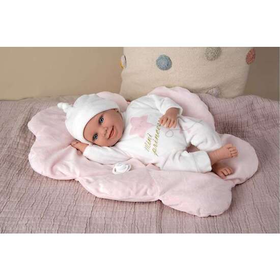 MUÑECA ELEGANCE 40 CM COLIN ROSA C/COJIN  (MUÑECO DE PESO) image 0