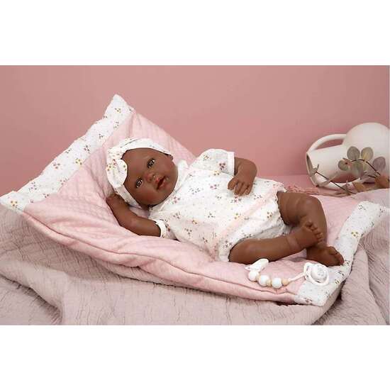 MUÑECA REBORN ARIAS 45 CM SASHA C/COJIN image 0
