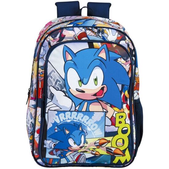 MOCHILA SONIC THE HEDGEHOG 43CM image 0