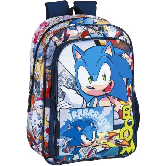 MOCHILA SONIC THE HEDGEHOG 43CM image 1