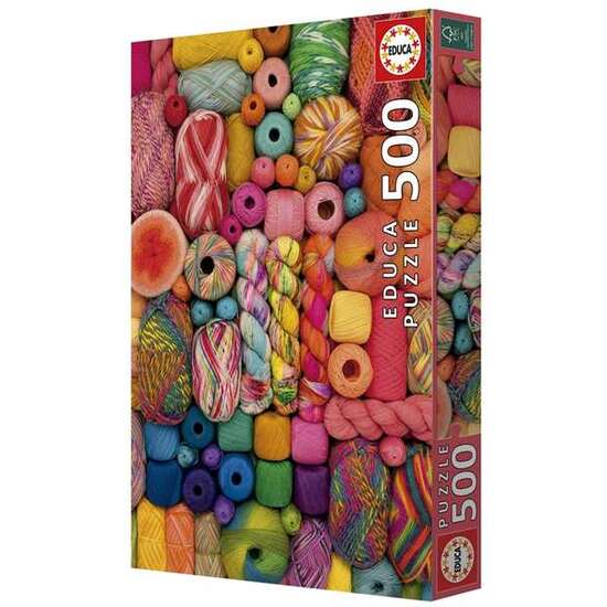 PUZZLE 500 PIEZAS HILOS image 2