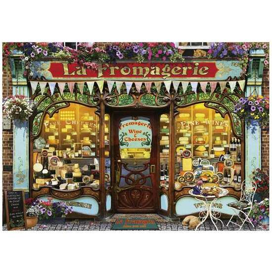 PUZZLE 2000 PIEZAS LA TIENDA DE QUESOS FINOS. image 2