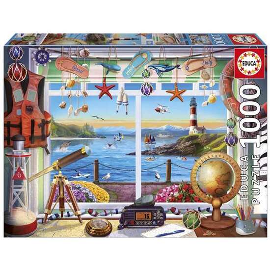 PUZZLE 1000 PIEZAS VIDA EN EL PUERTO image 1