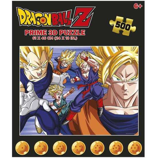 PUZZLE 500 PIEZAS DRAGON BALL 3D LENTICULAR PUZZLE image 4
