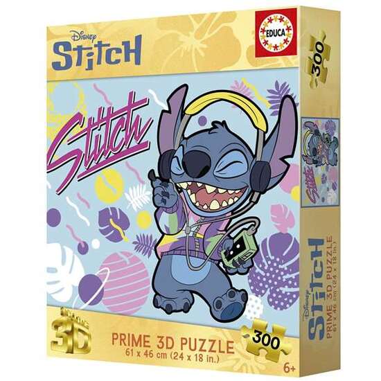 PUZZLE 300 PIEZAS STITCH 3D LENTICULAR PUZZLE image 3