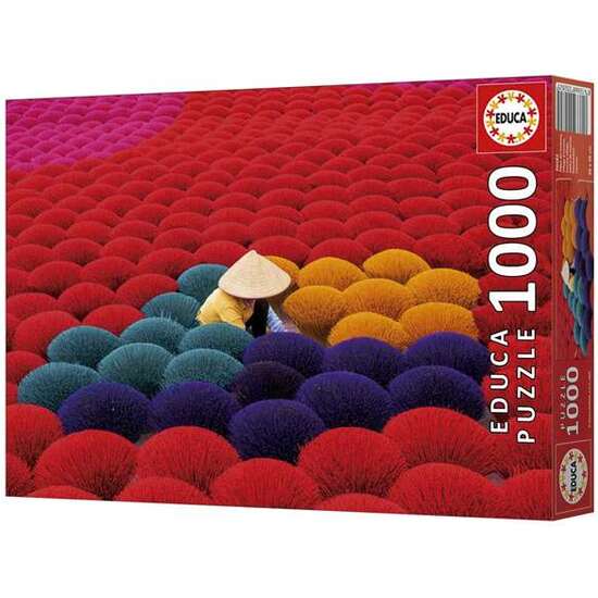 PUZZLE 1000 PIEZAS ALDEA DEL INCIENSO, VIETNAM image 0