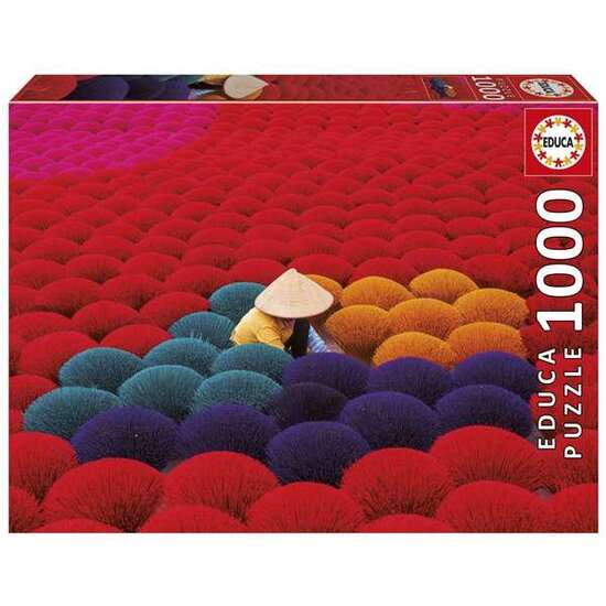 PUZZLE 1000 PIEZAS ALDEA DEL INCIENSO, VIETNAM image 1