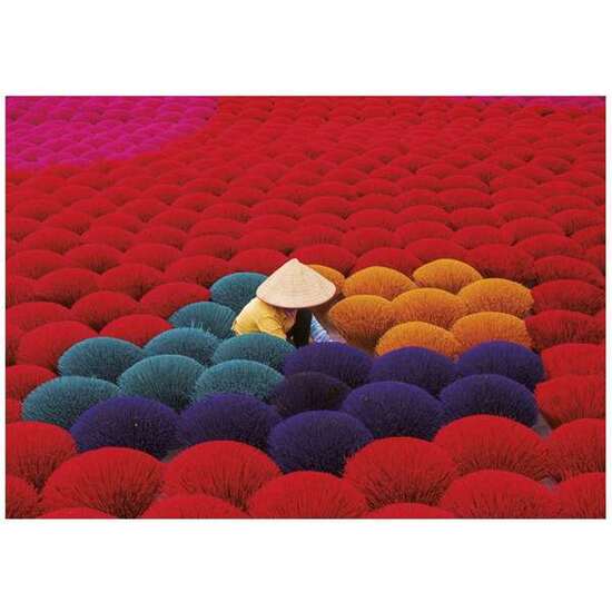 PUZZLE 1000 PIEZAS ALDEA DEL INCIENSO, VIETNAM image 2