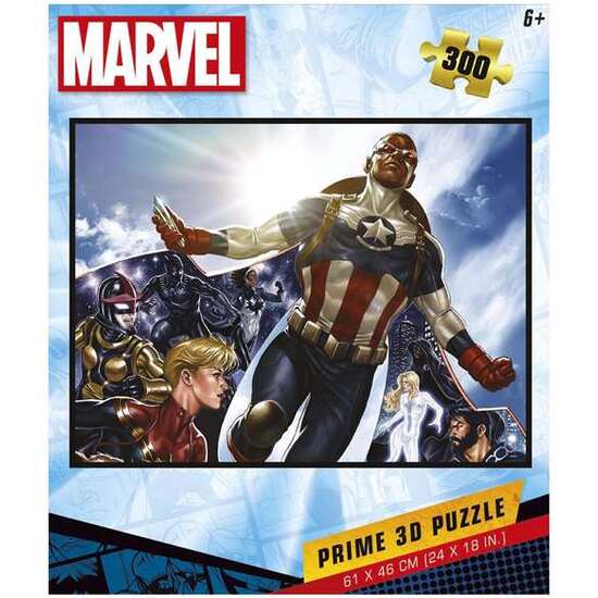 PUZZLE 300 PIEZAS MARVEL 3D LENTICULAR PUZZLE image 2