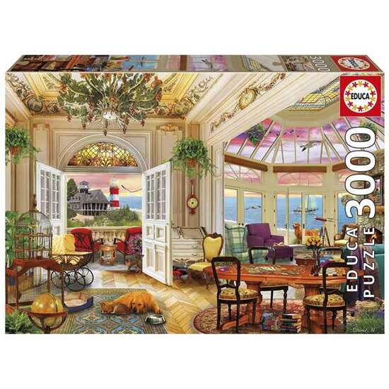 PUZZLE 3000 PIEZAS VIDA EN LA COSTA image 0