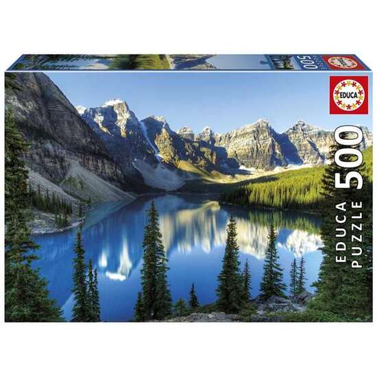 PUZZLE 500 PIEZAS LAGO EN ALBERTA image 1