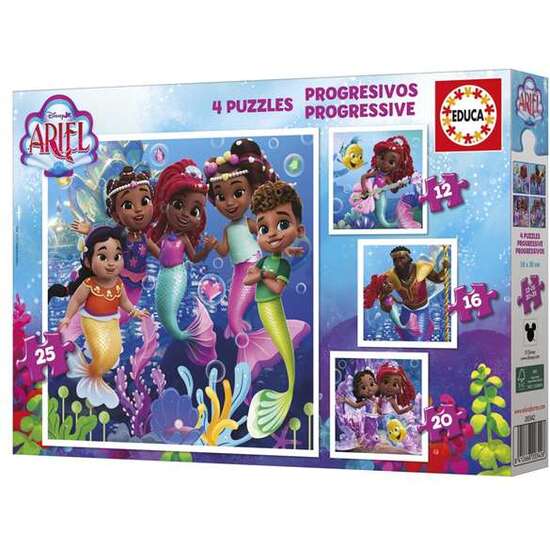PUZZLE PUZZLES PROGRESIVOS ARIEL 12+16+20+25  PIEZAS image 0