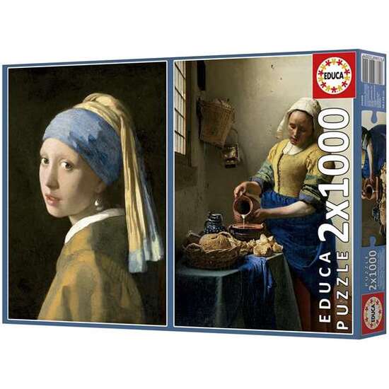 PUZZLE 2X1000 PIEZAS VERMEER image 0