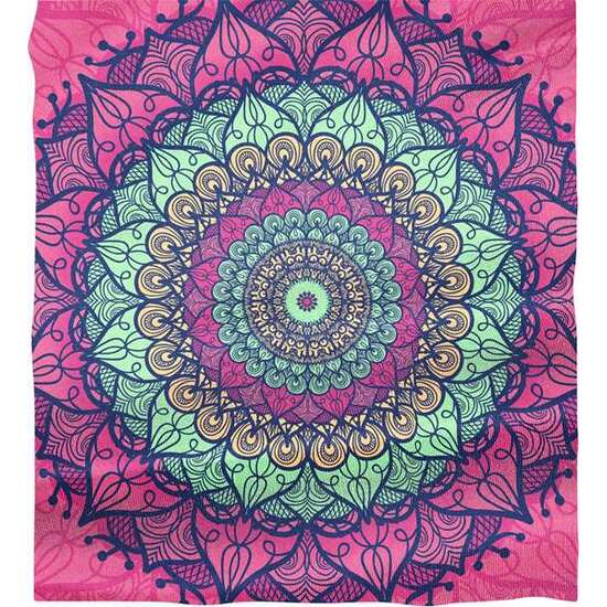 PAREO DOBLE ESTAMPADO MACELO  210X230 CM  100% ALG. - MODELOS SURTIDOS image 2
