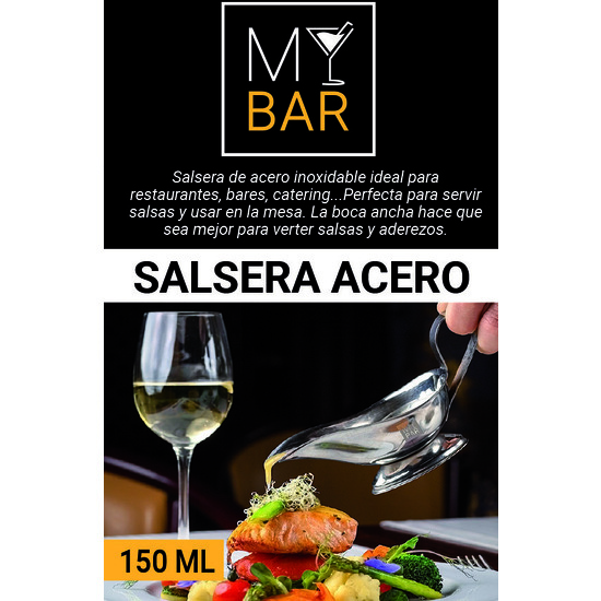 # -72- SALSERA ACERO 150ML image 1