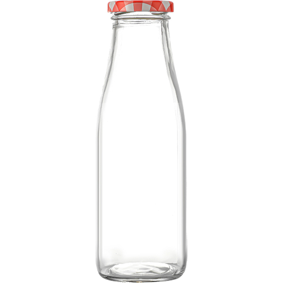 BOTELLA VIDRIO 500ML C/TAPA MEDITERRANEO image 0