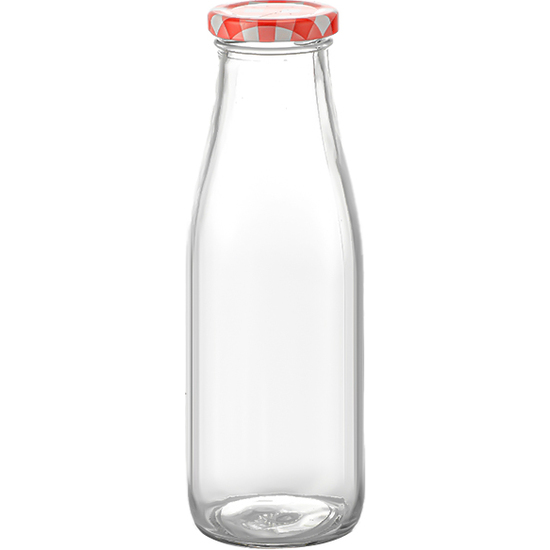 BOTELLA VIDRIO 500ML C/TAPA MEDITERRANEO image 2