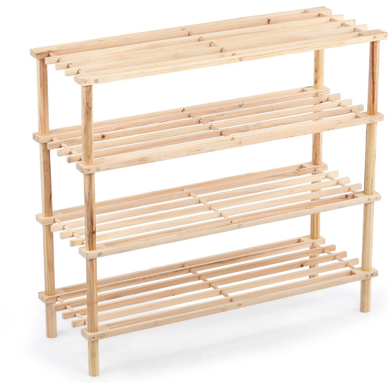 ZAPATERO MADERA 4PISOS 74X26.5X64CM CONFORTIME image 5