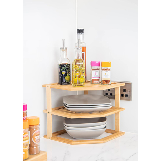 ESTANTERIA RINCONERA COCINA BAMBU QUTTIN image 1