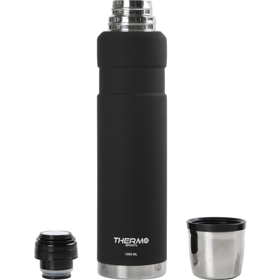 PRJ TERMO ACERO NEGRO 1000ML THERMOSPORT image 0