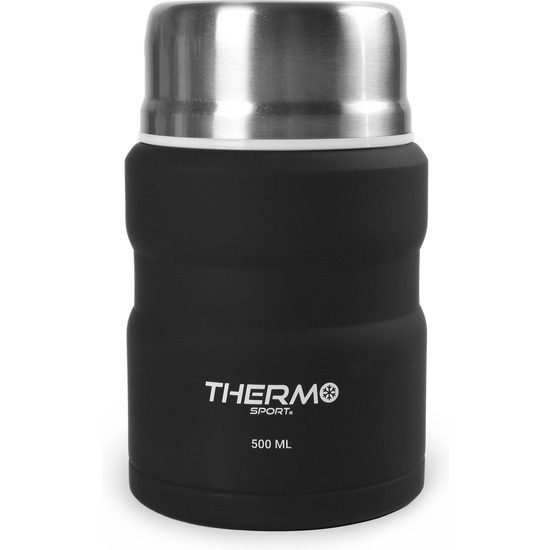 TERMO COMIDA ACERO NEGRO 500ML THERMOSPORT image 5
