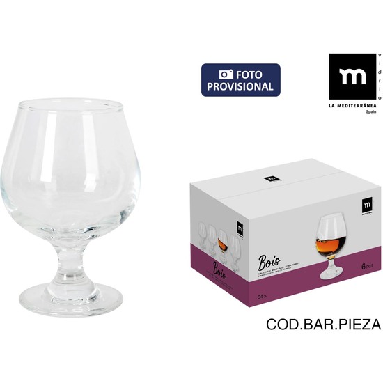 COPA COÑAC 340ML BOIS MD image 2