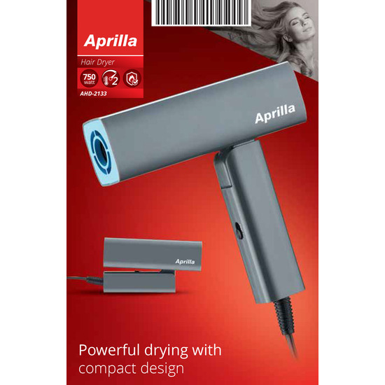 SECADOR PELO PLEGABLE 750W APRILLA image 3