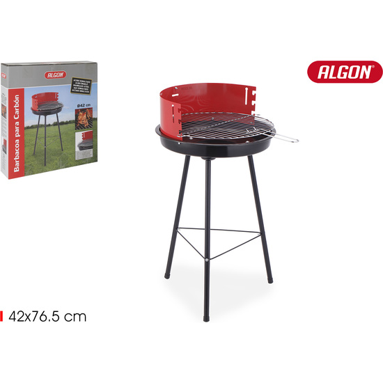 -828- BP BARBACOA REDONDA 42CM ALGON BBQ image 1
