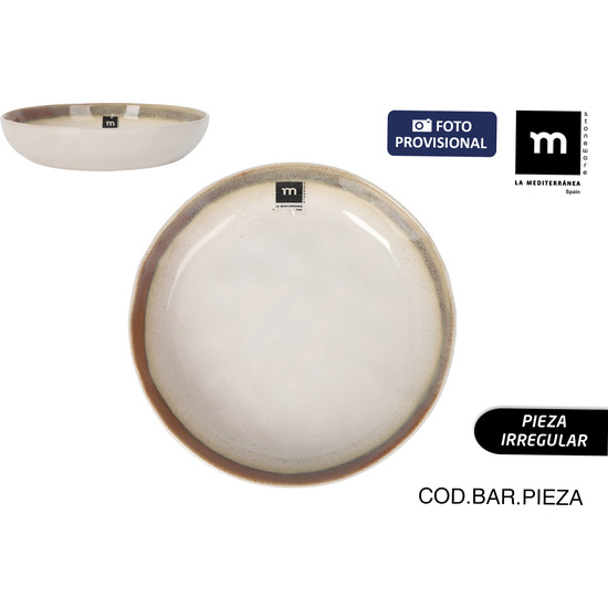 PLATO HONDO 21X4CM FUSTAM MD image 0