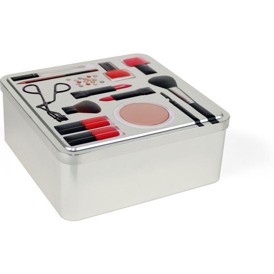 ESTUCHE METAL COSMETICA 19.7X8CM CONFORTIME image 1