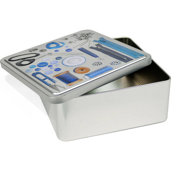 PRJ ESTUCHE METAL COSTURA 19.7X19.7X8CM CONF image 7