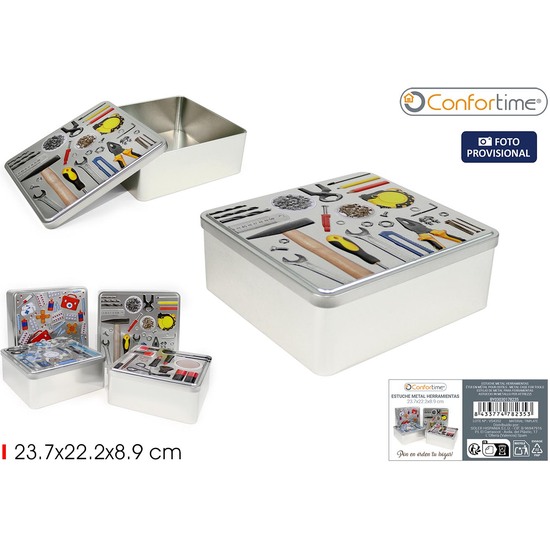 ESTUCHE METAL HERRAMIENTAS 23.7X8.9 CONFORTIME image 2