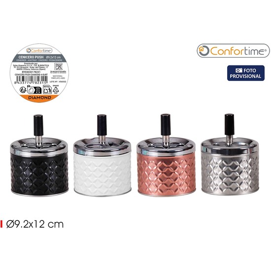 CENICERO PUSH DIAMOND 4-SURT CONFORTIME image 2