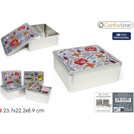 PRJ ESTUCHE METAL BOTIQUIN 23.7X8.9CM CONFOR image 2