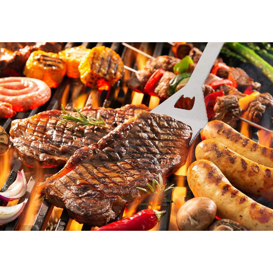 PALA BARBACOA ACERO ALGON BBQ image 0