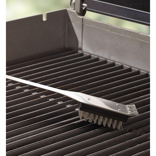PRB CEPILLO LIMPIA BARBACOA ACERO ALGON BBQ image 0