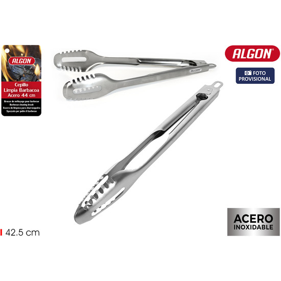 PINZAS BARBACOA ACERO ALGON BBQ image 1