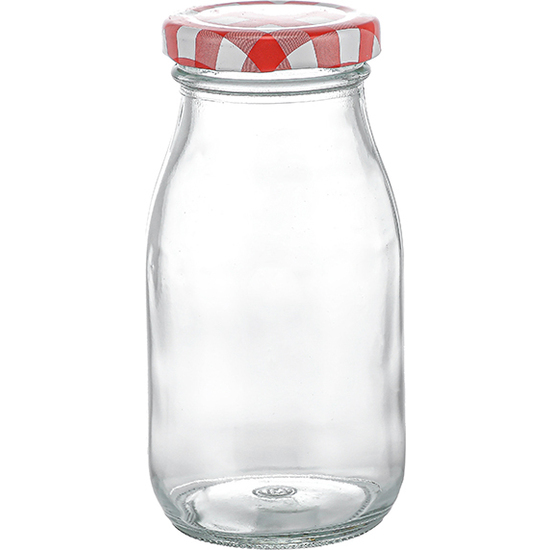 BOTELLA VIDRIO 250ML C/TAPA MEDITERRANEO image 2