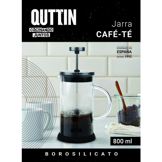 JARRA CAFE-TE BORO-SS 800ML QUTTIN image 6