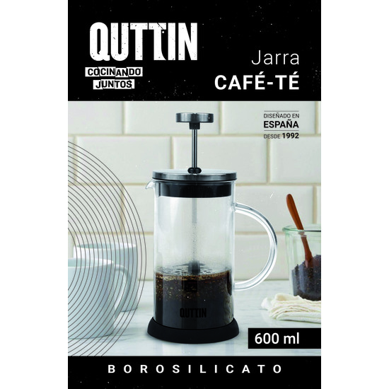 JARRA CAFE-TE BORO-SS 600ML QUTTIN image 3