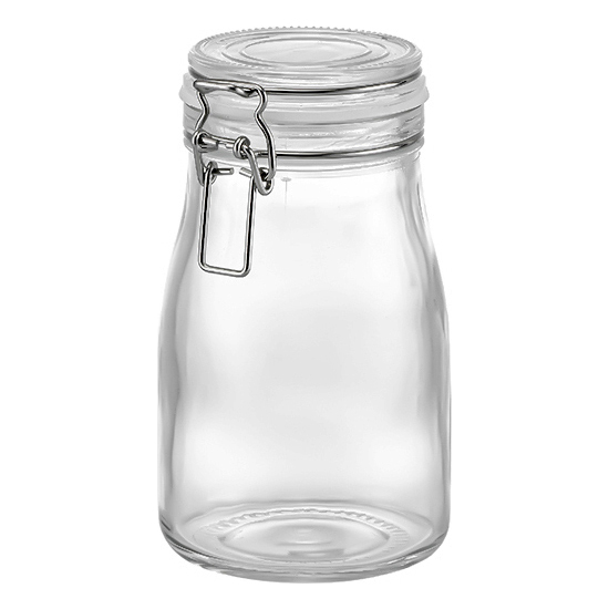 BOTELLA HERMETICA VIDRIO CLIP 500ML LA MEDITERRAN image 2