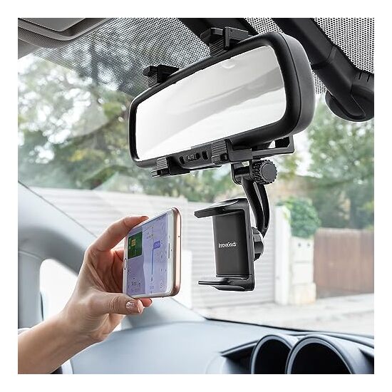 SOPORTE DE SMARTPHONE PARA ESPEJO RETROVISOR STRO image 3