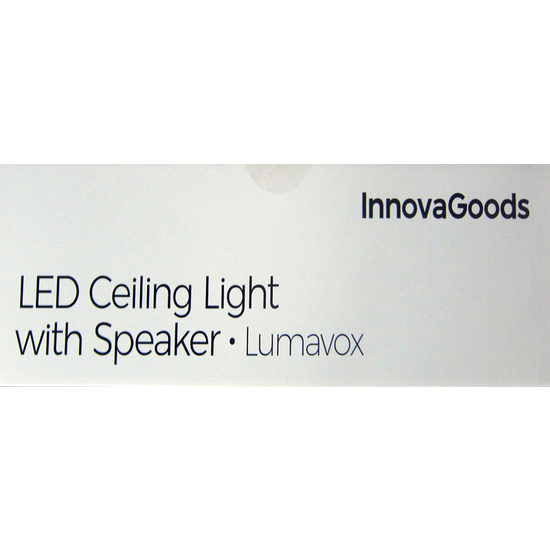 LAMPARA LED DE TECHO CON ALTAVOZ LUMAVOX INNOVAGO image 2
