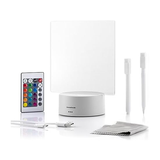 TABLERO DE NOTAS Y MENSAJES LED LEMO INNOVAGOODS image 1