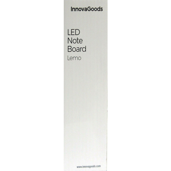 TABLERO DE NOTAS Y MENSAJES LED LEMO INNOVAGOODS image 4