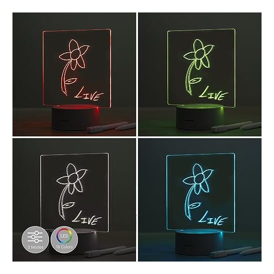 TABLERO DE NOTAS Y MENSAJES LED LEMO INNOVAGOODS image 7
